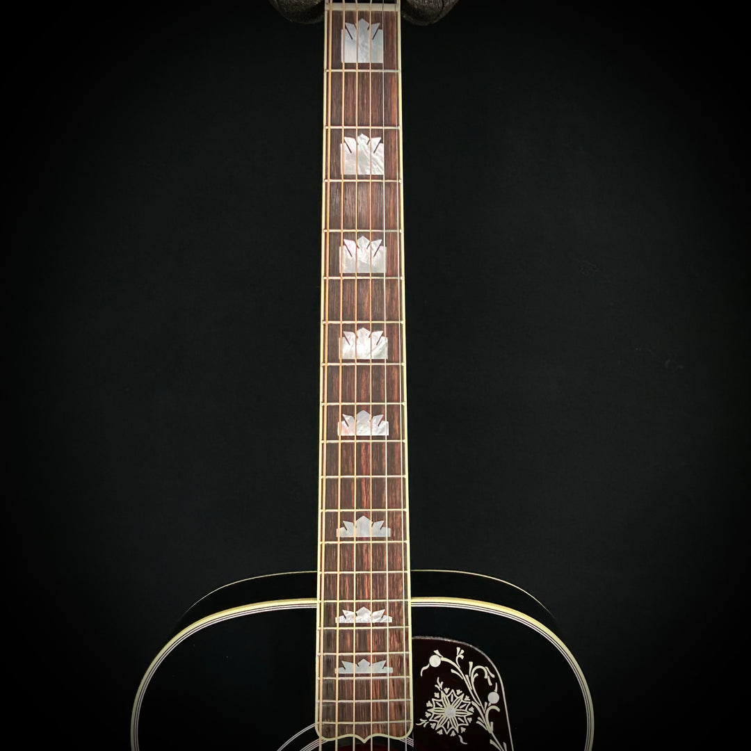 Gibson MV Custom Parlor SJ-200 - Trans Black