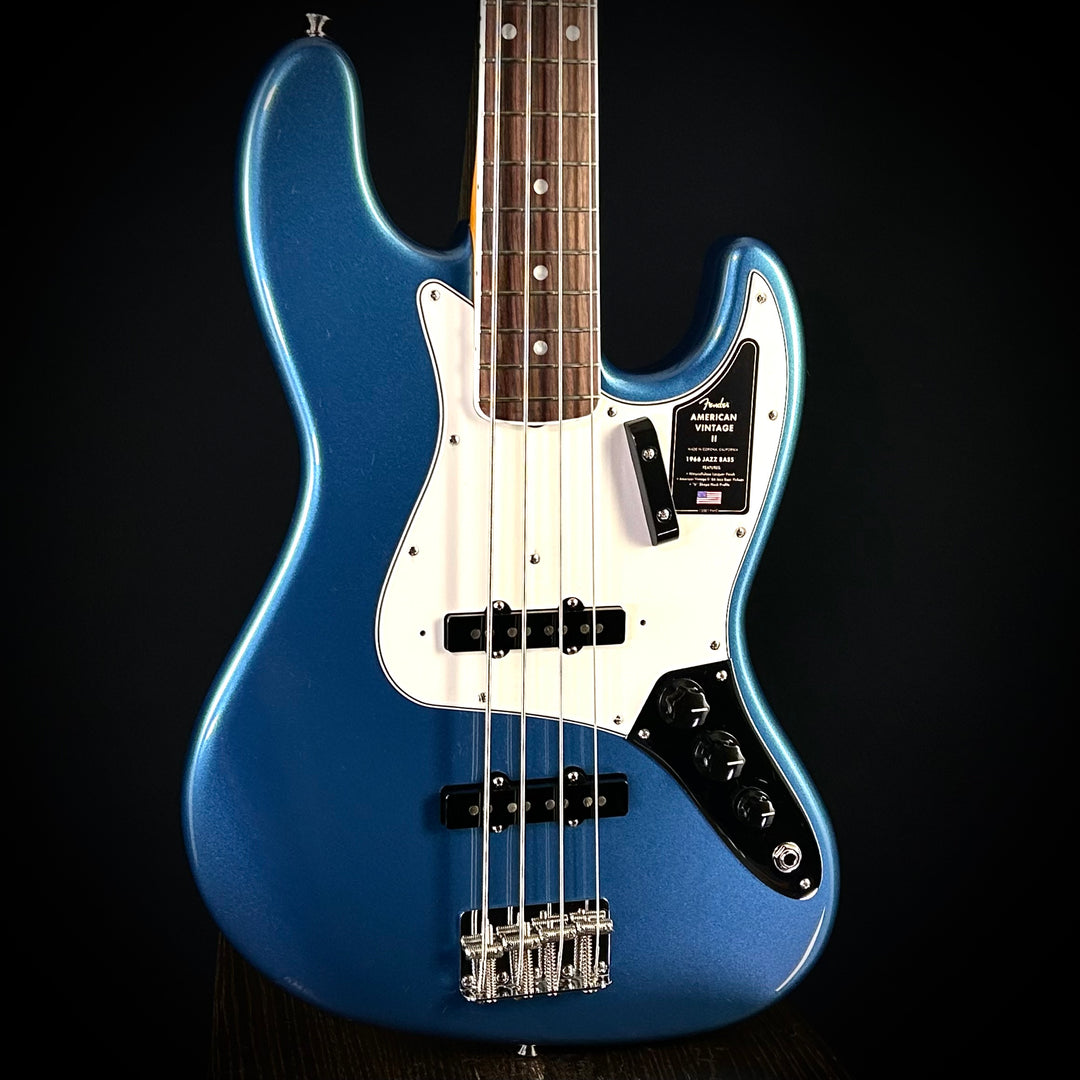 American Vintage II 1966 Jazz Bass Lake Placid Blue