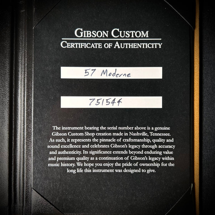Gibson 1957 Mahogany Moderne Reissue