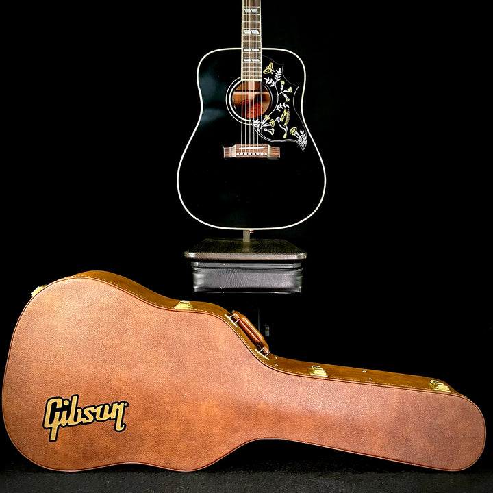 Gibson Custom Hummingbird Torch - Ebony Finish
