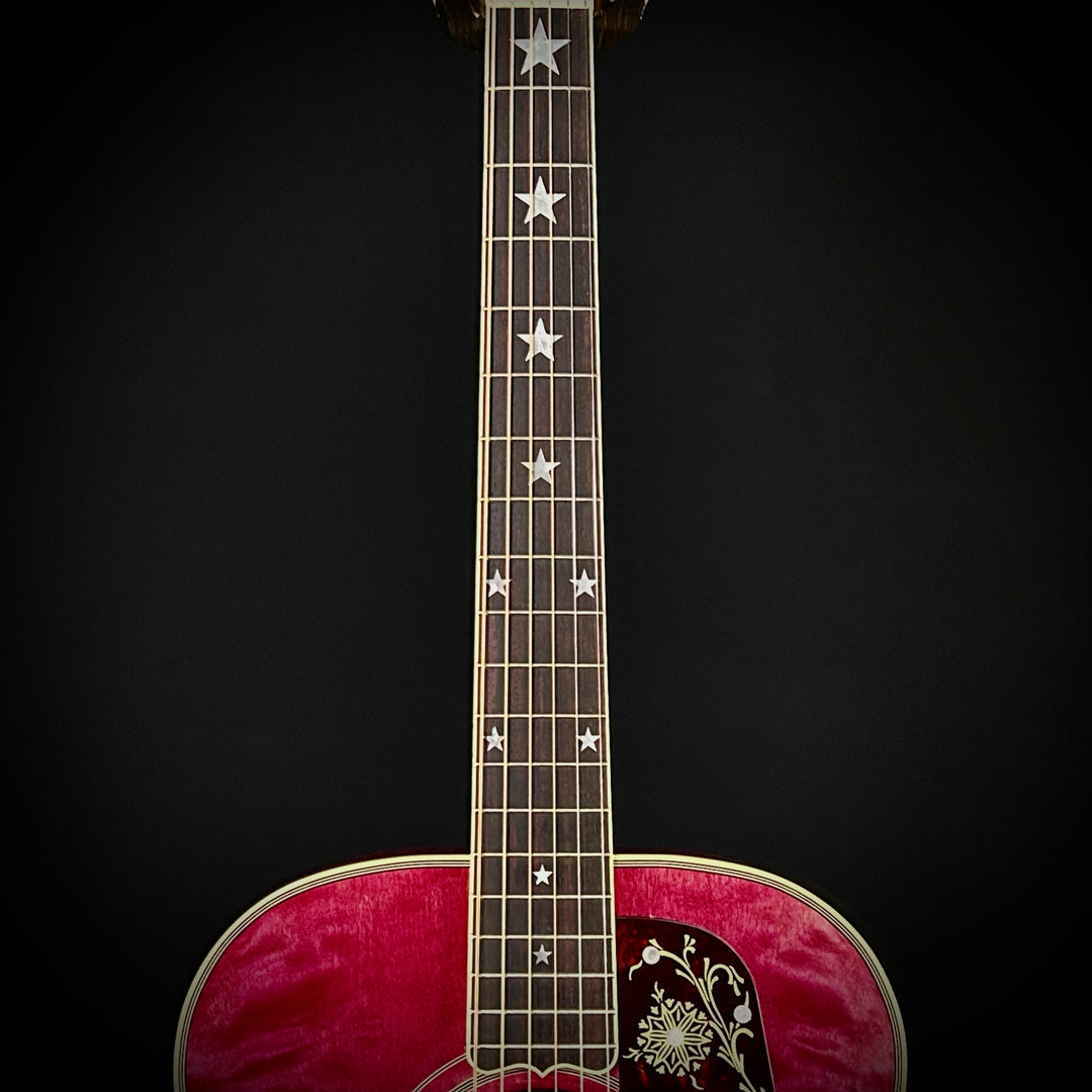Gibson MV Custom Parlor SJ-200 - Trans Pink