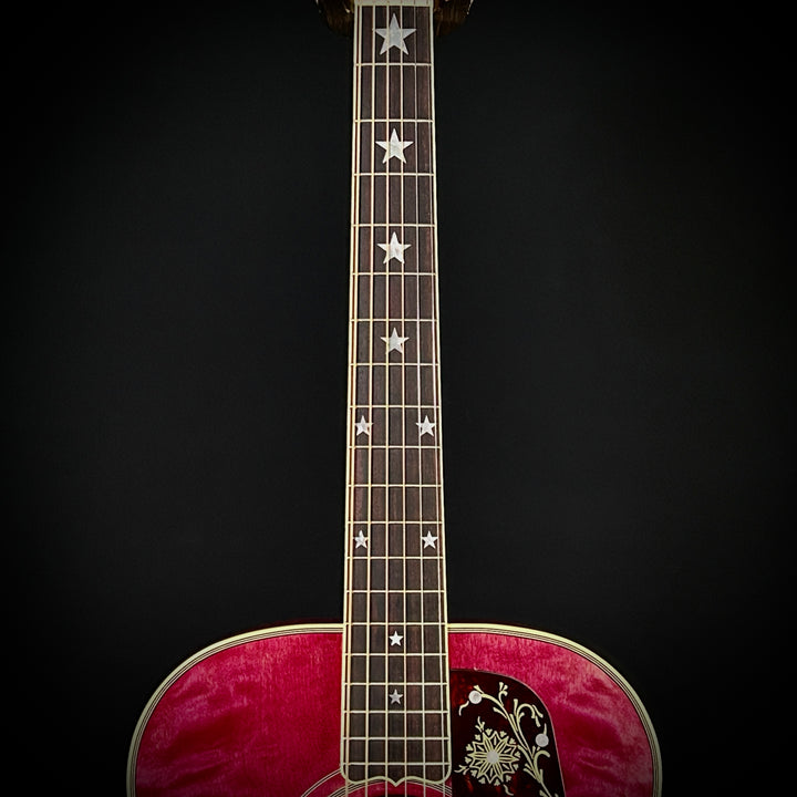 Gibson MV Custom Parlor SJ-200 - Trans Pink