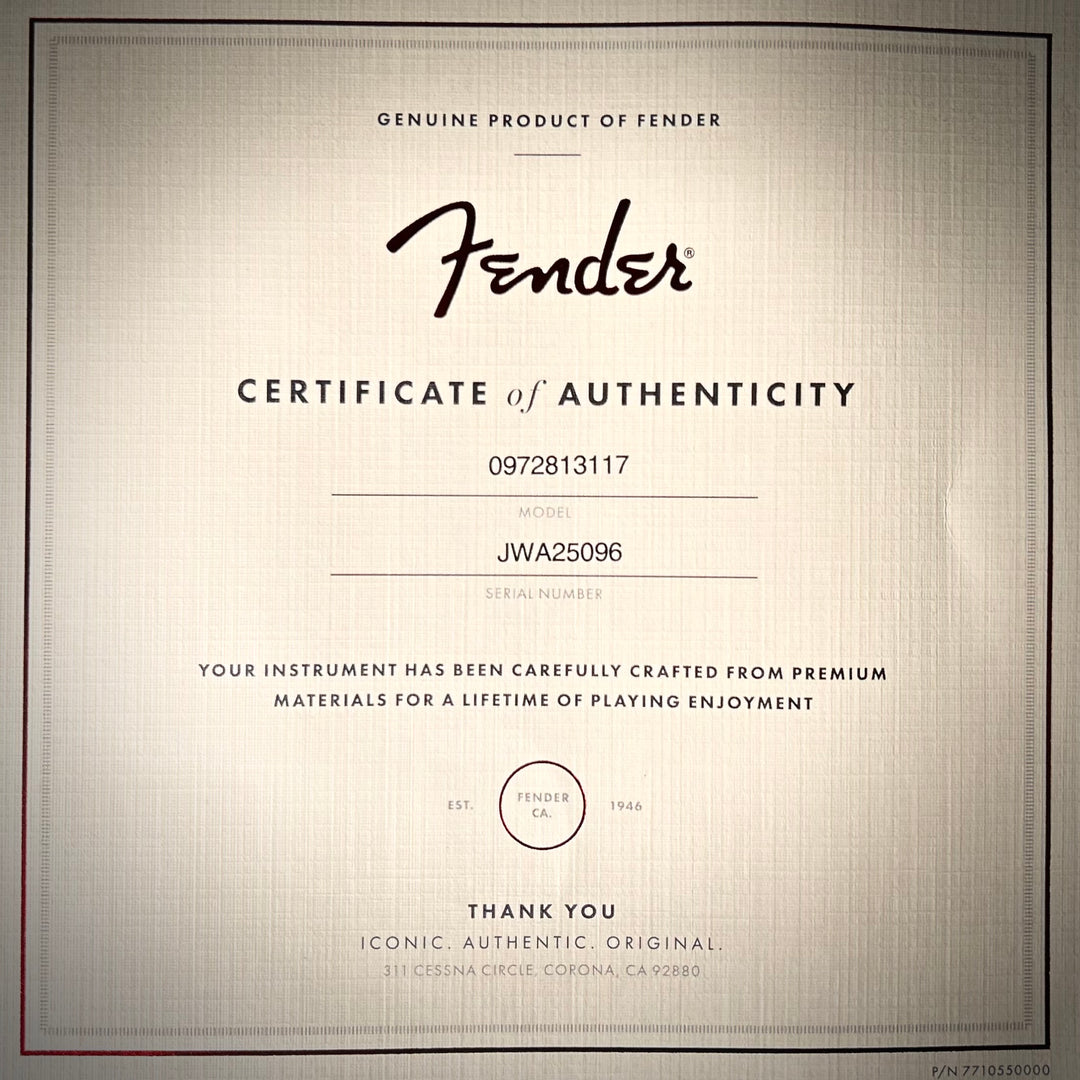 Fender Jack White Triplesonic  Acoustasonic Tele