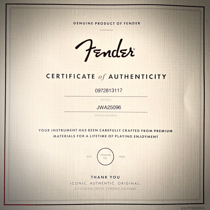 Fender Jack White Triplesonic  Acoustasonic Tele