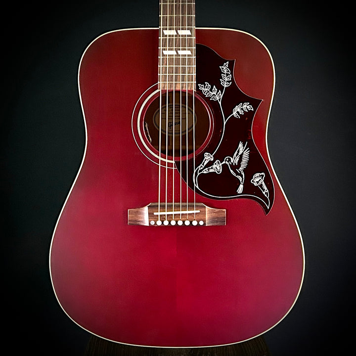 Gibson Hummingbird Special Satin - Wine Red
