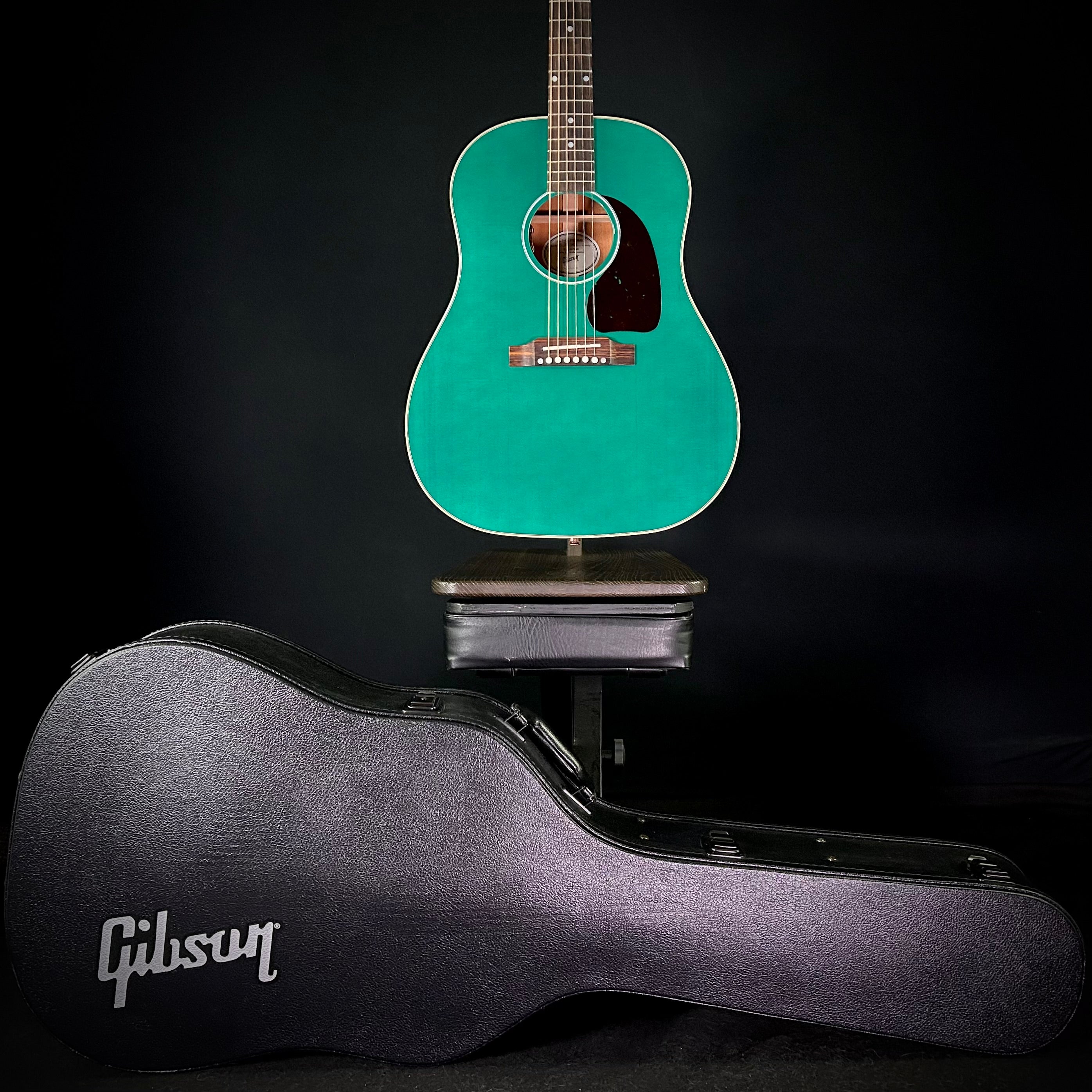 Gibson J-45 Standard - Translucent Teal – Music Villa MT