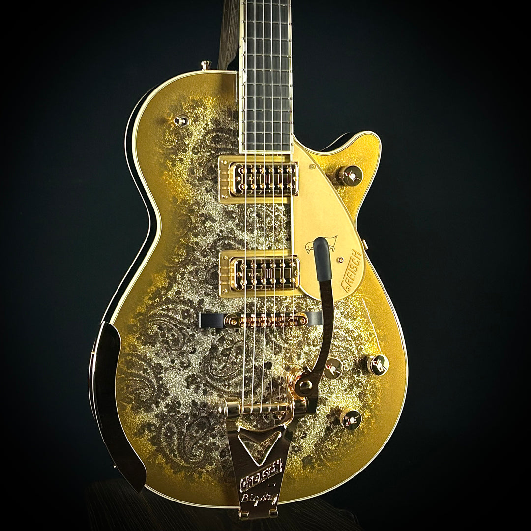 Gretsch G6134TG Limited Gold Paisley Penguin