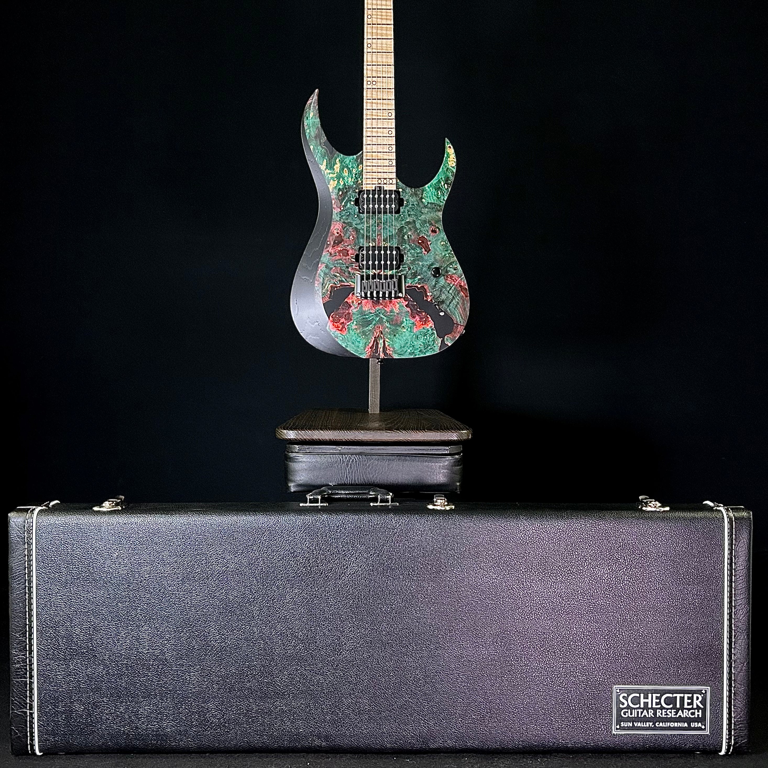 Schecter USA Custom Shop Sunset Extreme 6 Stabilized Top – Music