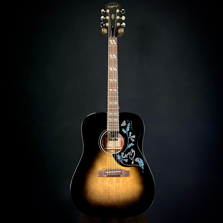 Epiphone Eric Church Hummingbird Dark  - Cobra Burst
