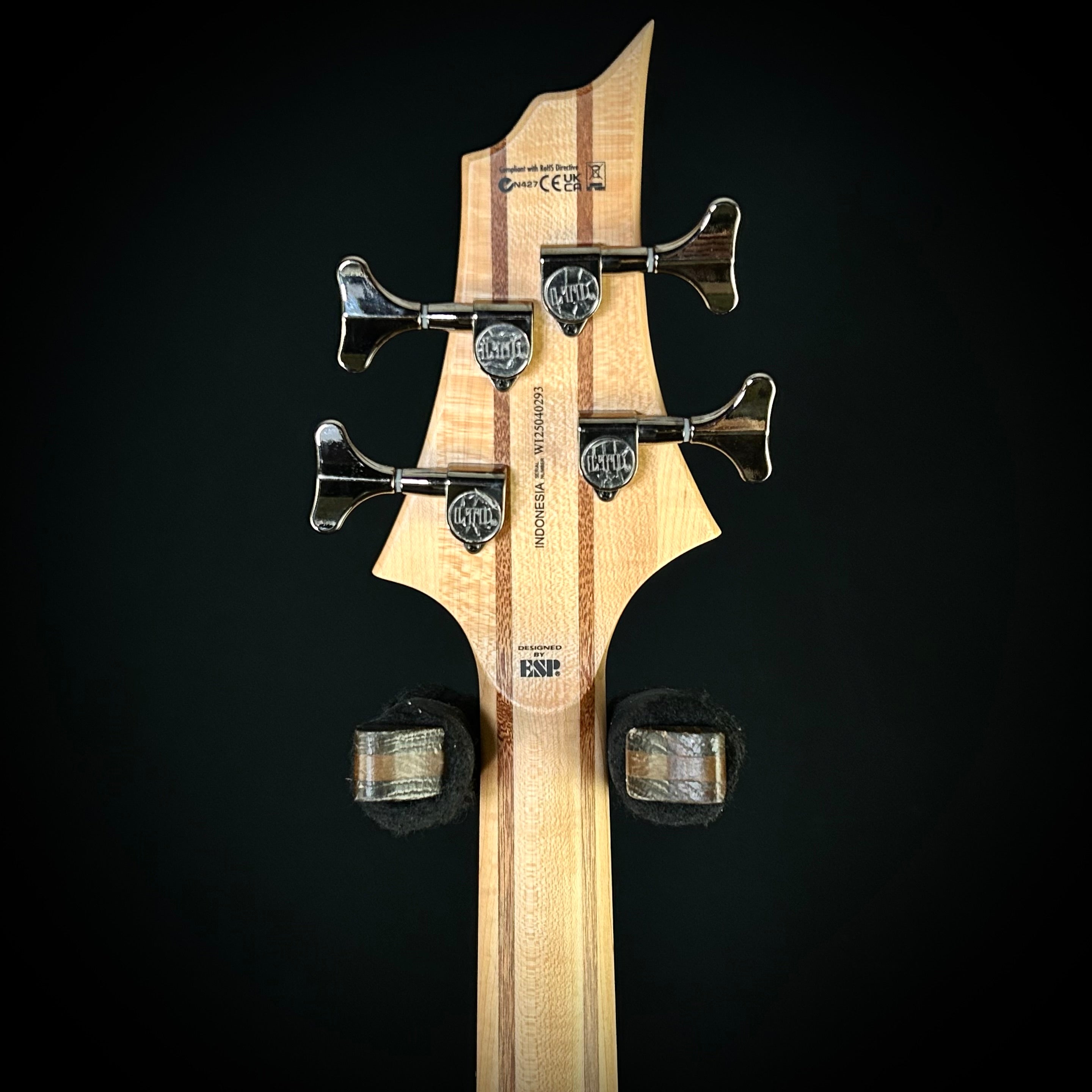 LTD B-204 Spalted Maple | Lefty – Music Villa MT