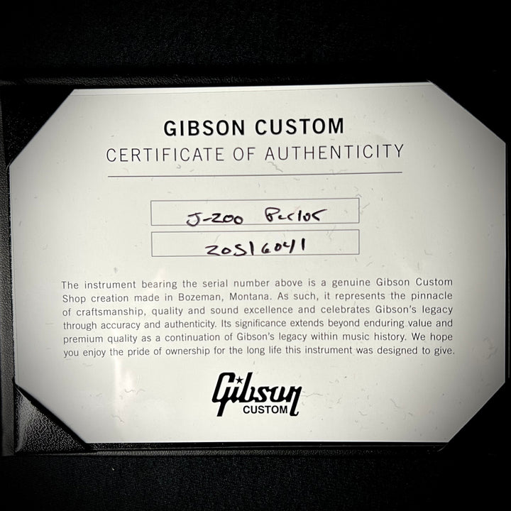 Gibson MV Custom Parlor SJ-200 - Trans Black