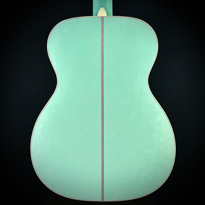 Martin Music Villa OM Quilted Maple - Translucent Teal