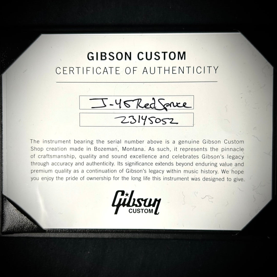 Gibson J-45 Rosewood Red Spruce - Tri-Burst