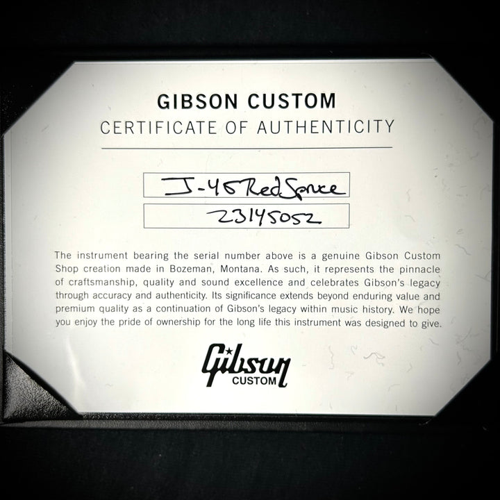 Gibson J-45 Rosewood Red Spruce - Tri-Burst