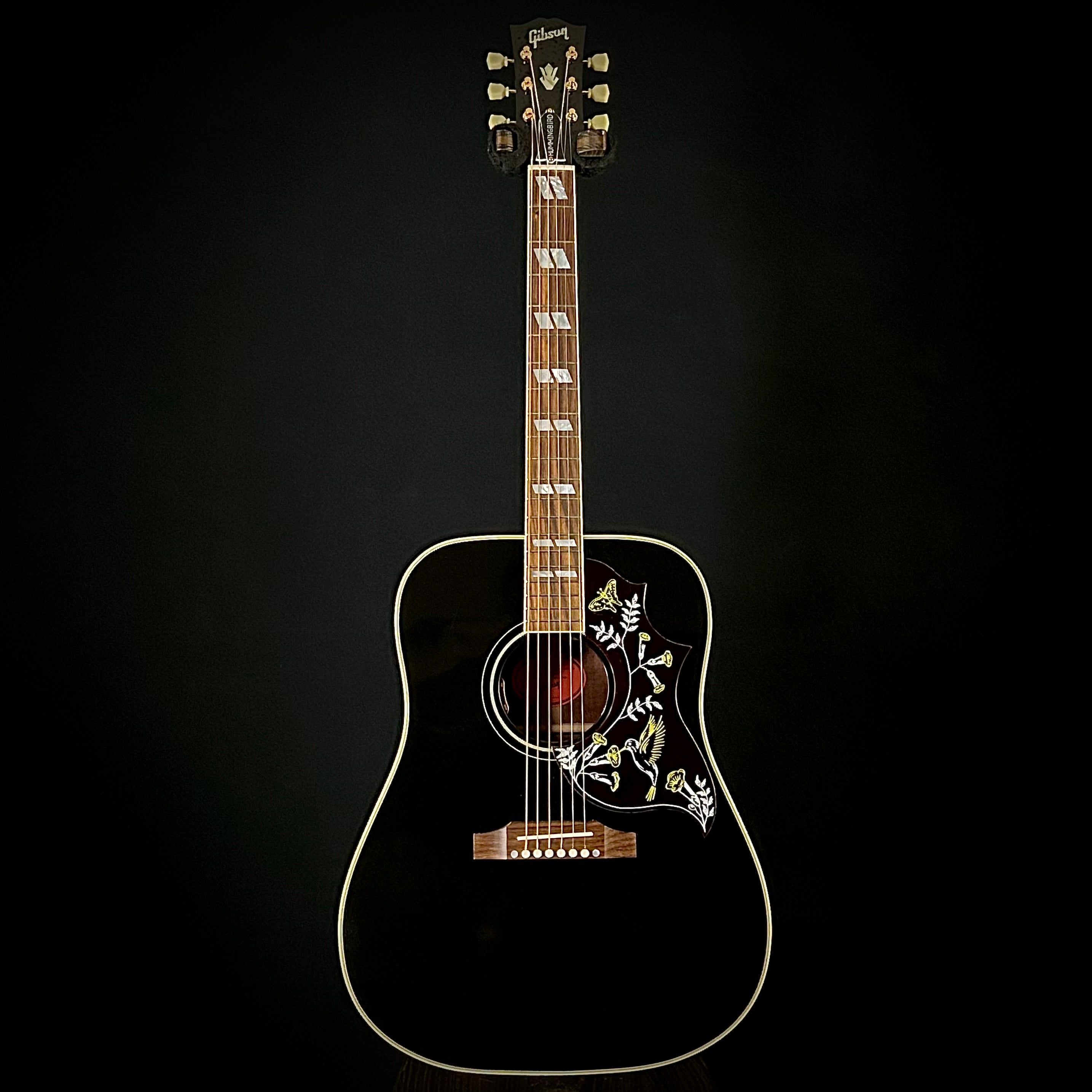 Gibson Hummingbird Original - Gloss Black – Music Villa MT