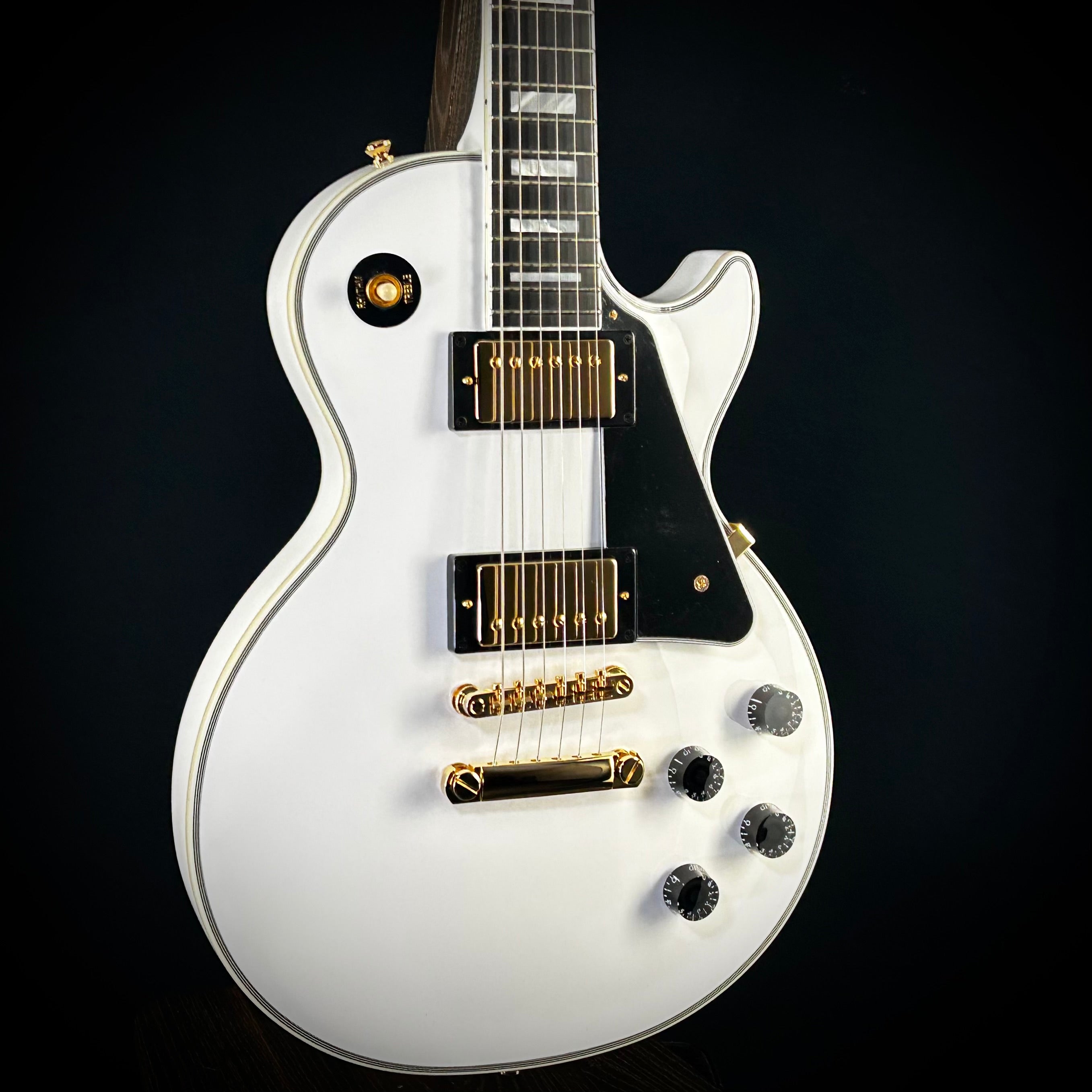Epiphone Les Paul custom Gibson刻印　ホワイト Epiphone IBGC Les Paul Custom – Music Villa MT