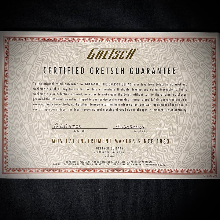 Gretsch G6128T Players Edition Jet DS (USED)