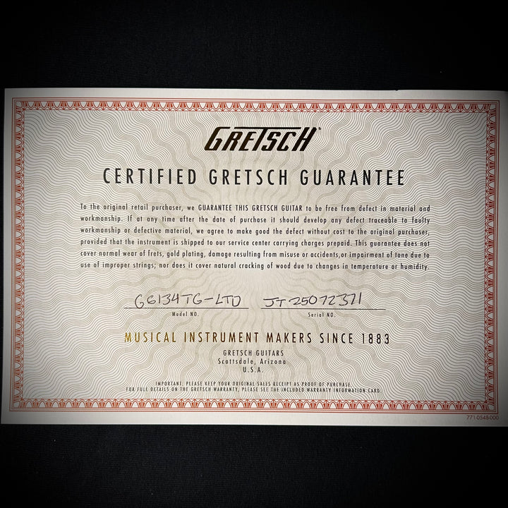 Gretsch G6134TG Limited Edition Penguin