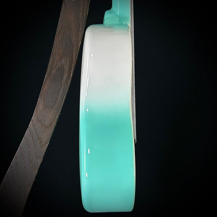 Bushman Carbon Fiber Ukulele w/Pu - Seafoam Green