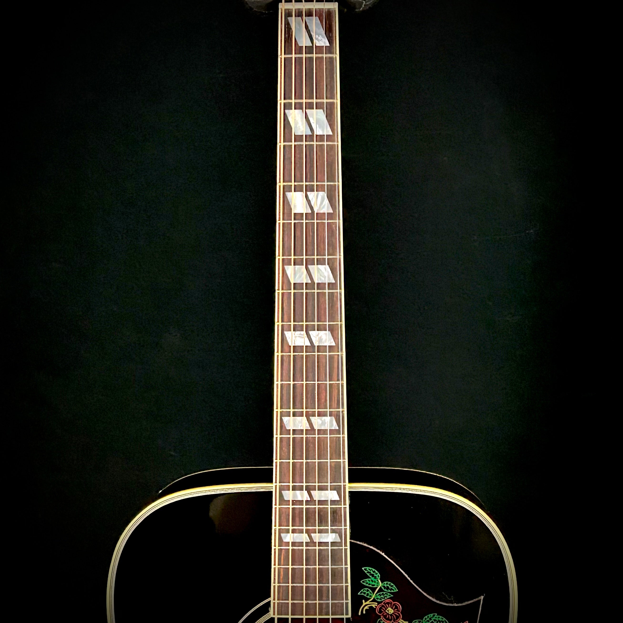 Gibson MV Custom Dove - Trans Black – Music Villa MT