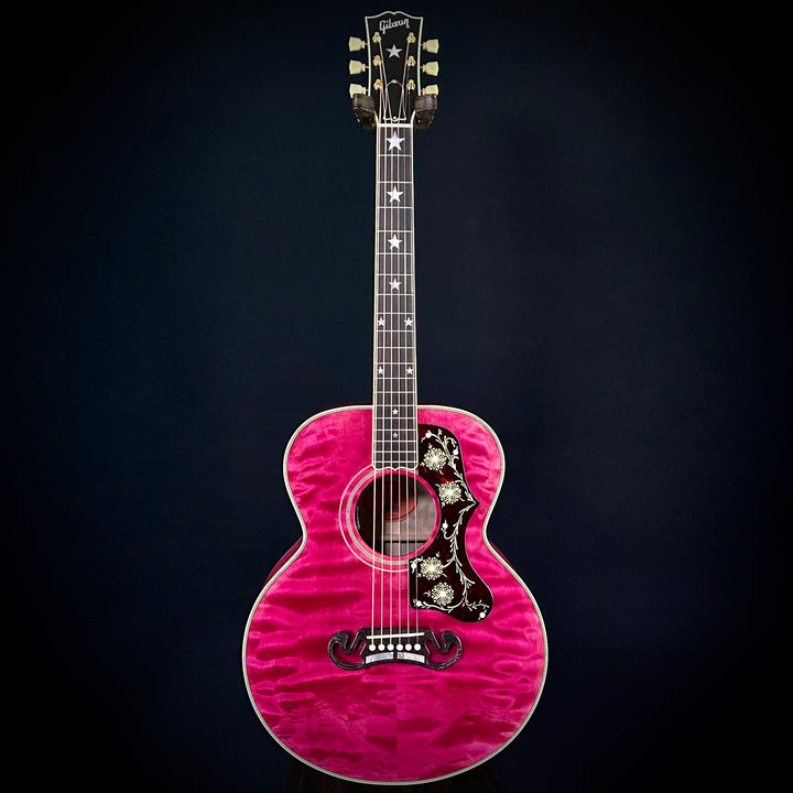 Gibson MV Custom Parlor SJ-200 - Trans Pink