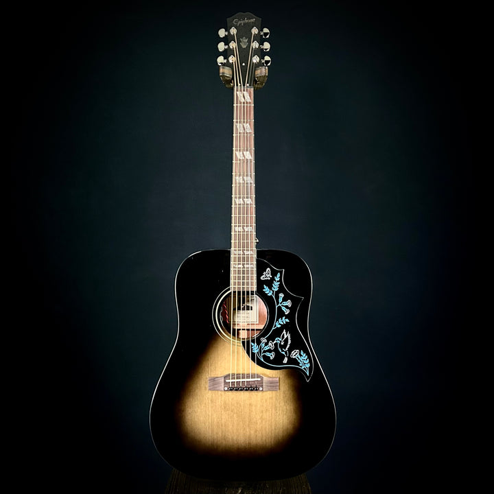 Epiphone Eric Church Hummingbird Dark  - Cobra Burst