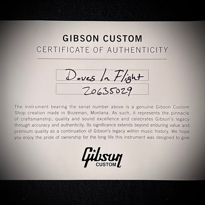 Gibson Doves In Flight - Trans Ebony
