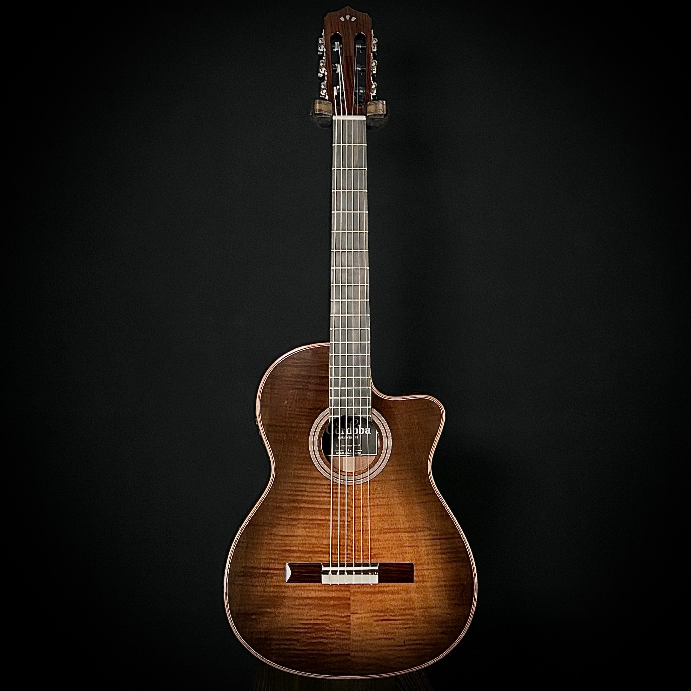 Cordoba Fusion 12 Exotic - Cinnamon Burst – Music Villa MT