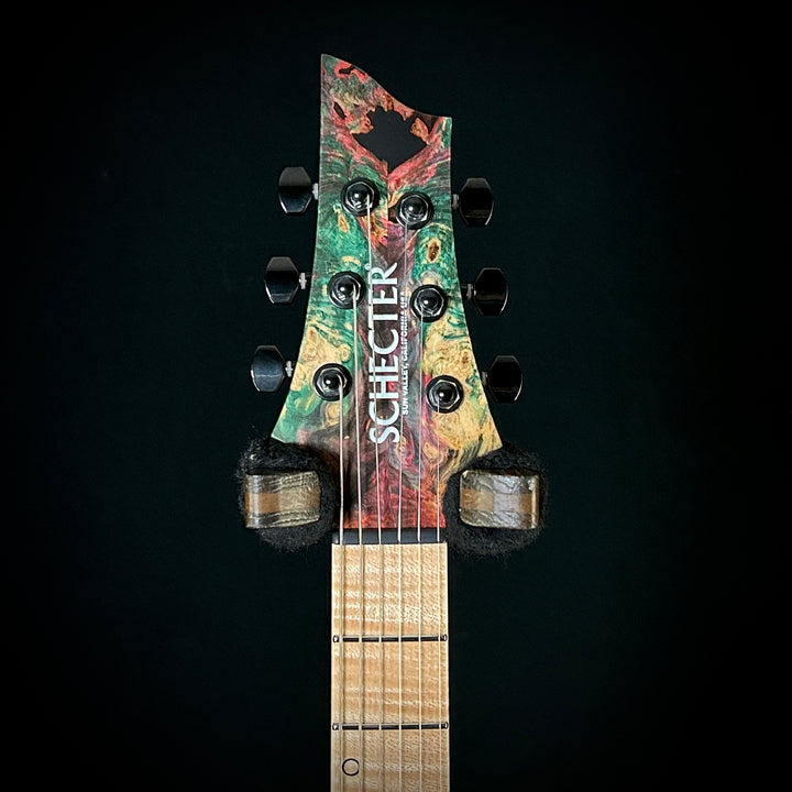 Schecter USA Custom Shop Sunset Extreme 6 Stabilized Top