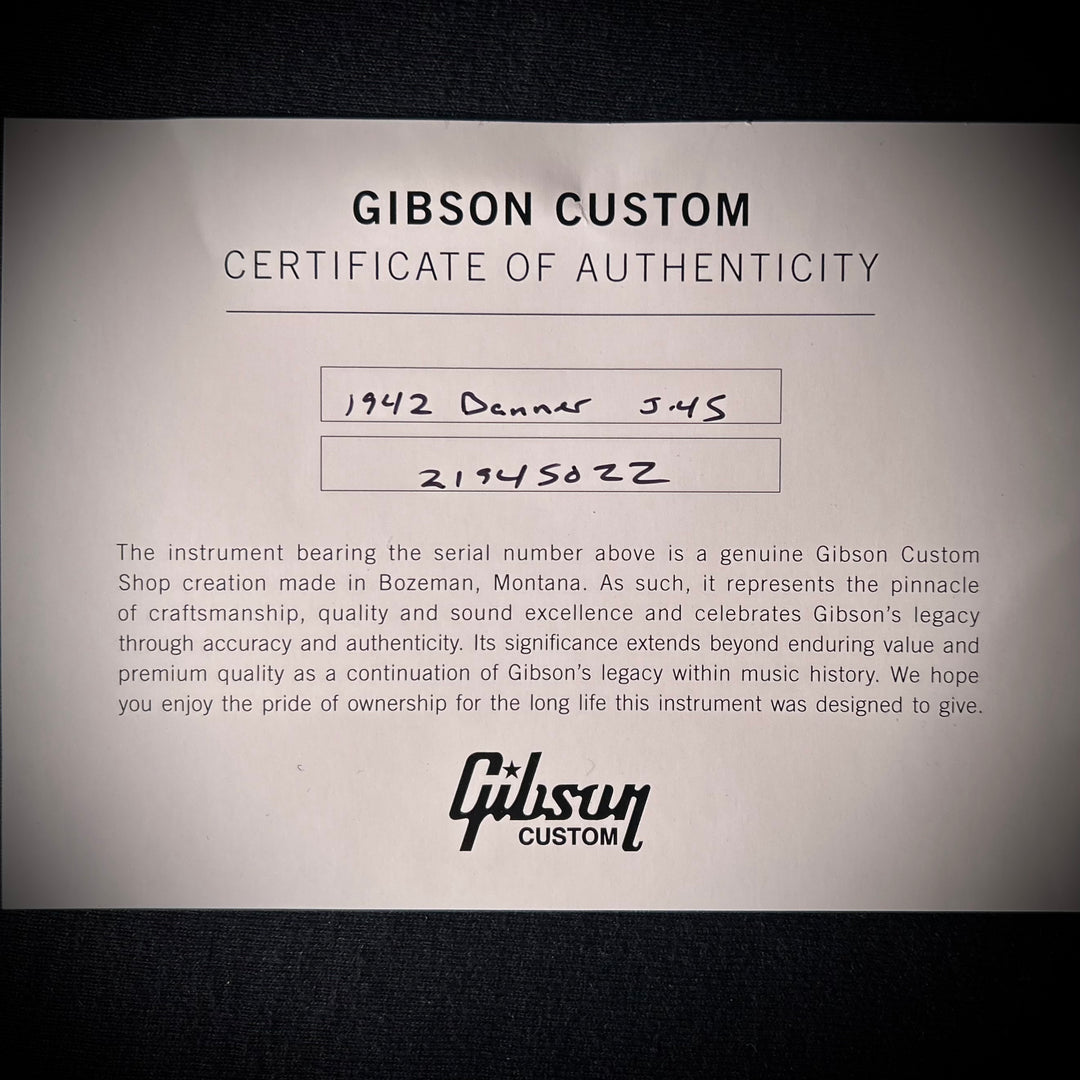 Gibson 1942 Banner J-45 - Vintage Sunburst
