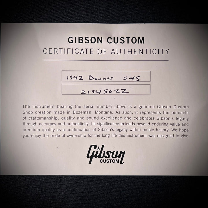 Gibson 1942 Banner J-45 - Vintage Sunburst