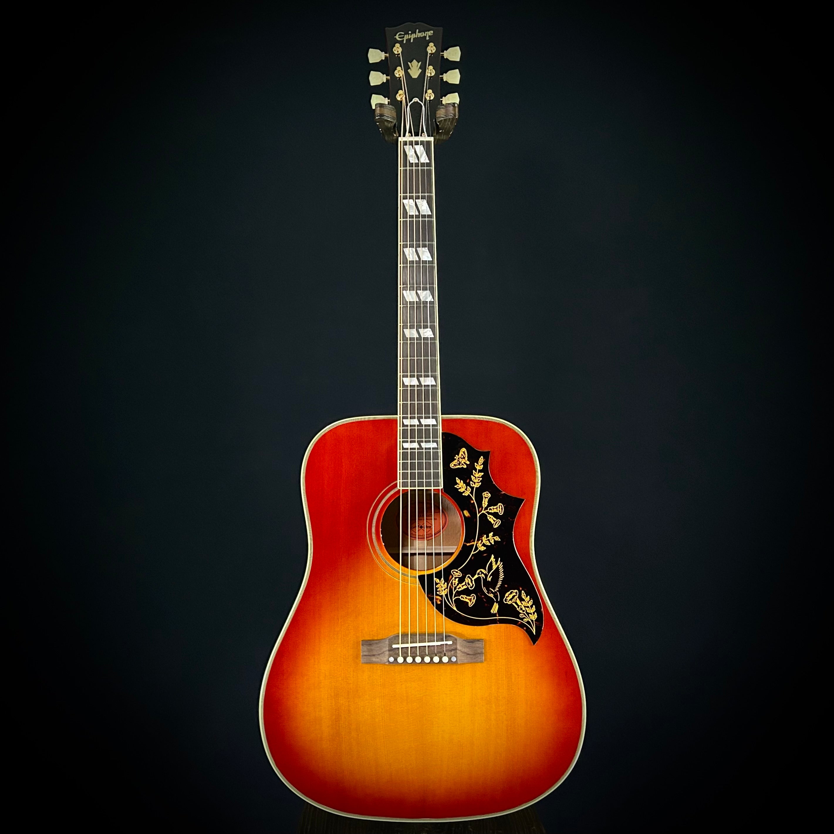 Epiphone 1960 Hummingbird - Heritage Cherry Sunburst – Music Villa MT