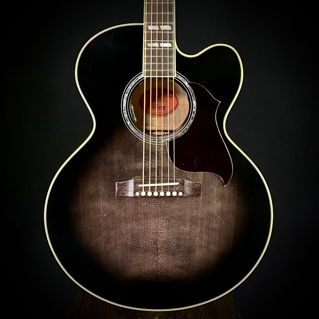 Gibson MV Custom J-185 EC - Trans Black