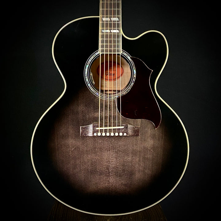 Gibson MV Custom J-185 EC - Trans Black