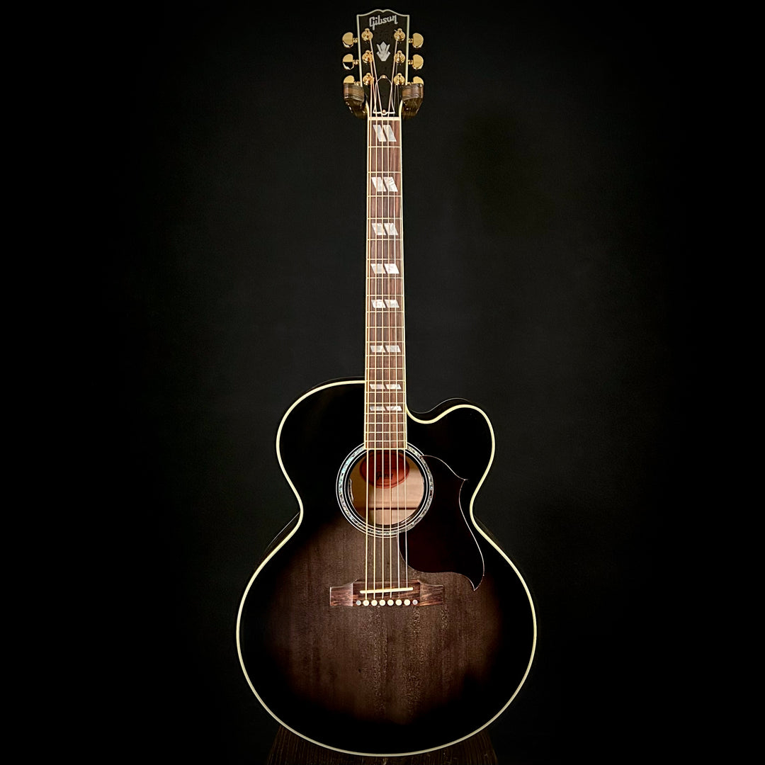 Gibson MV Custom J-185 EC - Trans Black