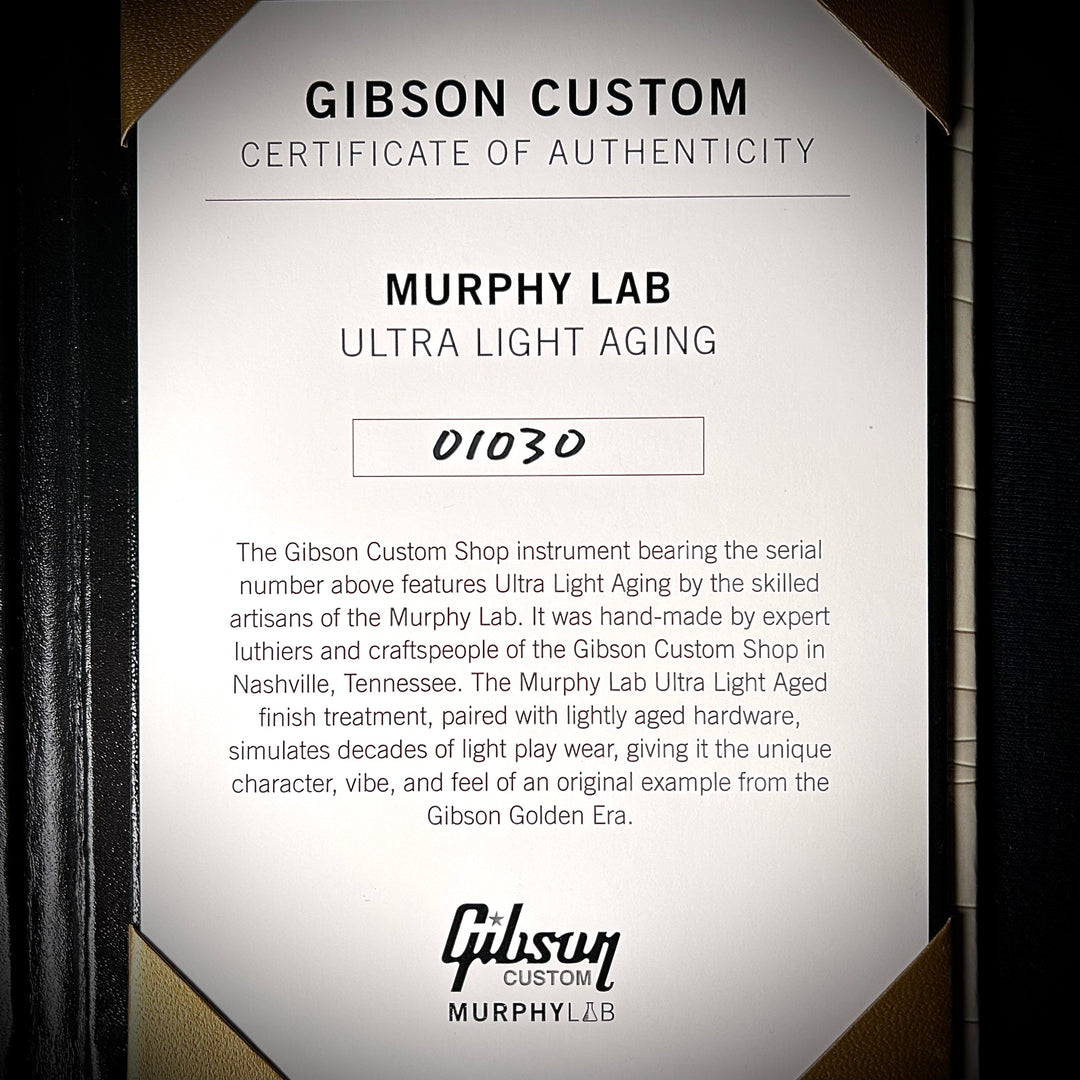 Gibson Custom Shop 1960 Les Paul Murphy Lab Ultra Light Aged