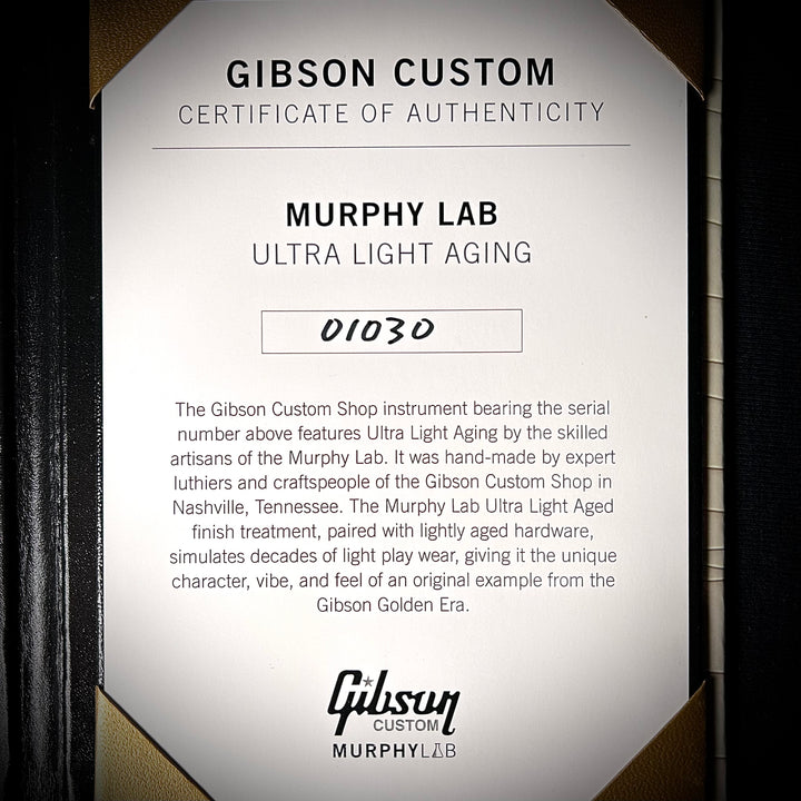 Gibson Custom Shop 1960 Les Paul Murphy Lab Ultra Light Aged