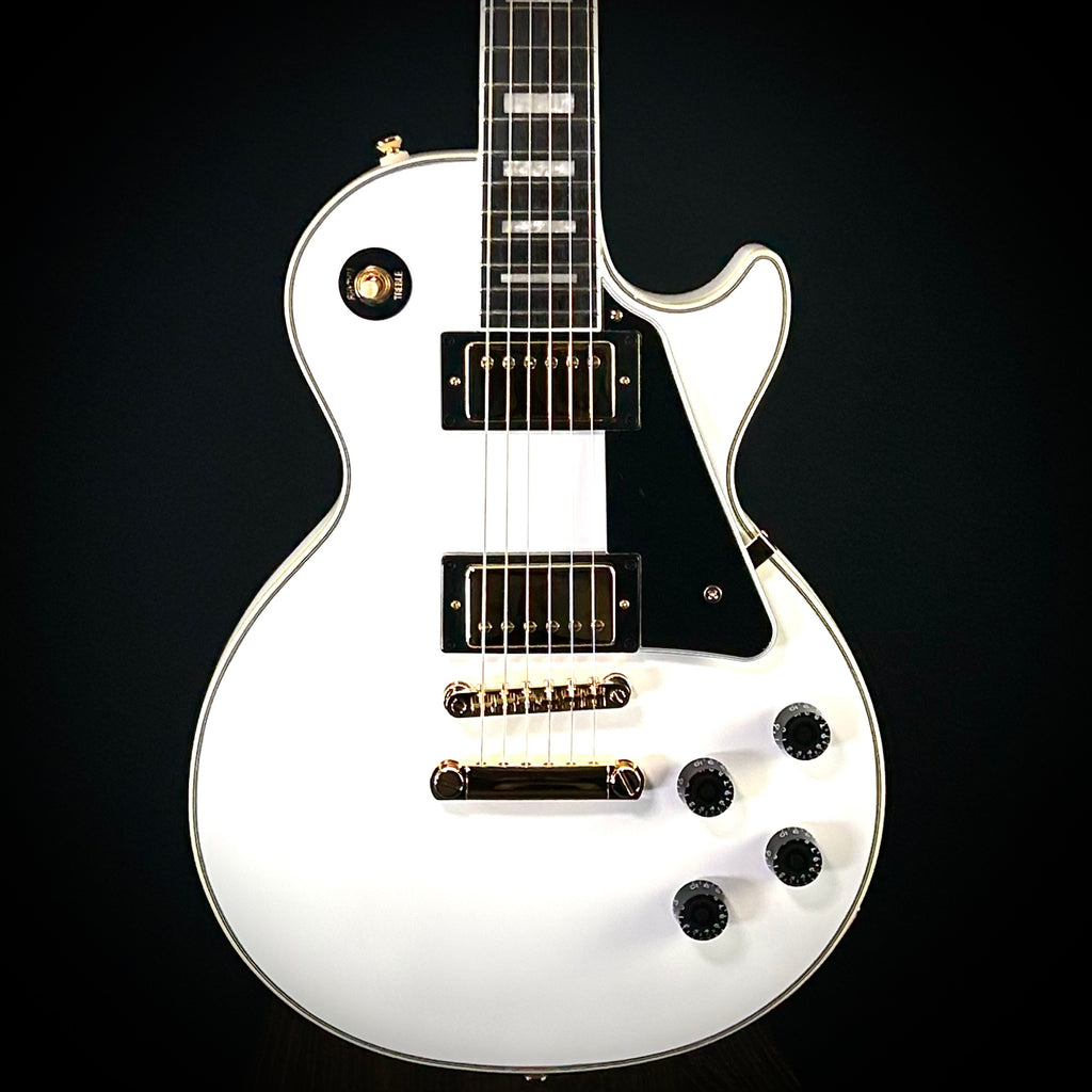 Epiphone Les Paul Custom Alpine White – Music Villa MT