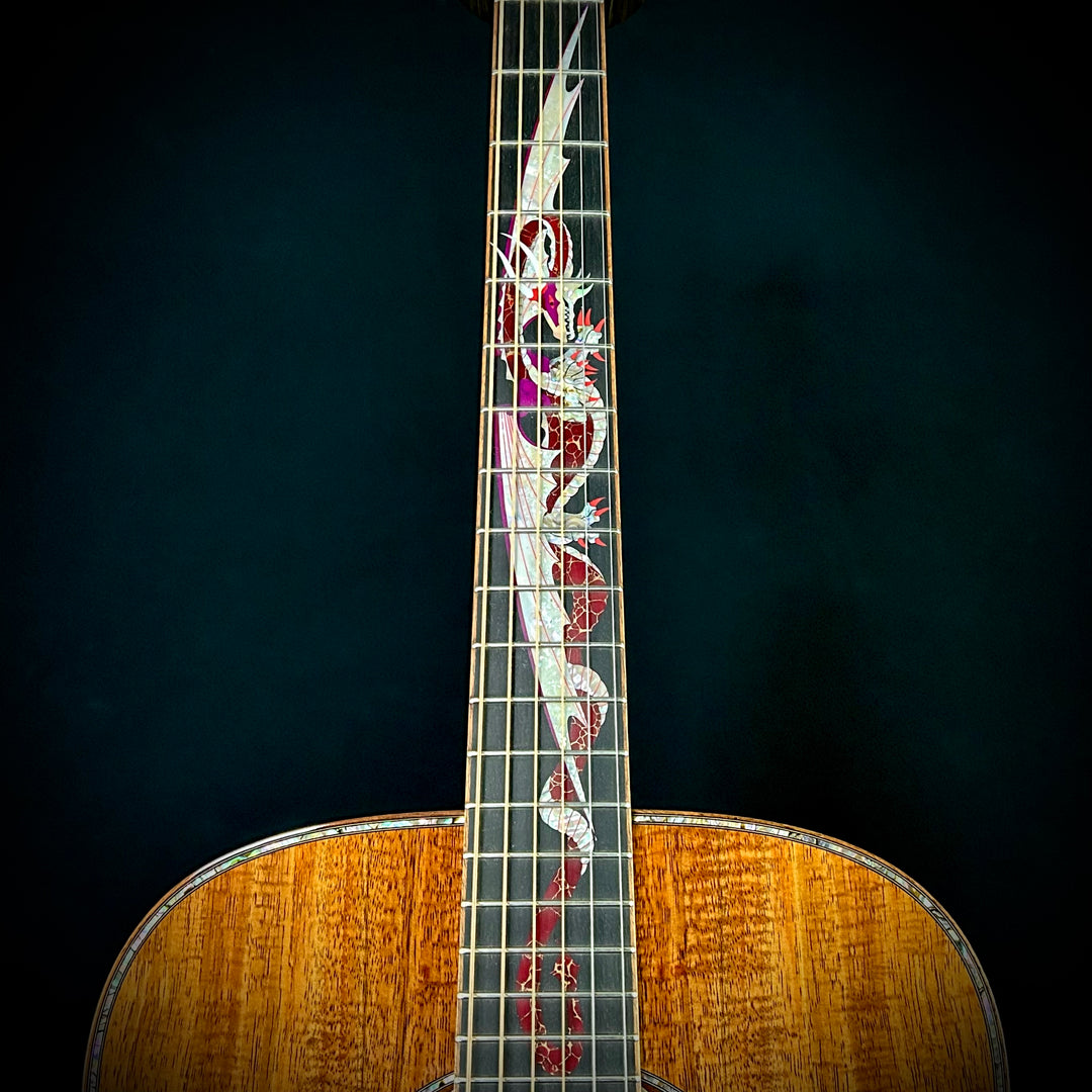 Martin 2017 Red Dragon Custom Figured Koa (CONSIGNMENT)