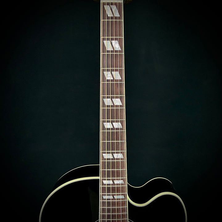 Gibson MV Custom J-185 EC - Trans Black