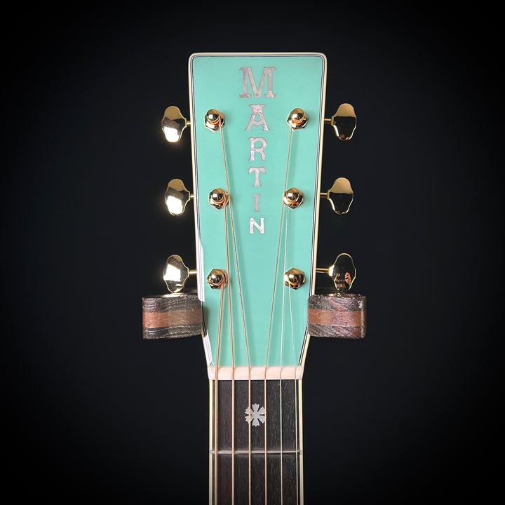 Martin Music Villa OM Quilted Maple - Translucent Teal