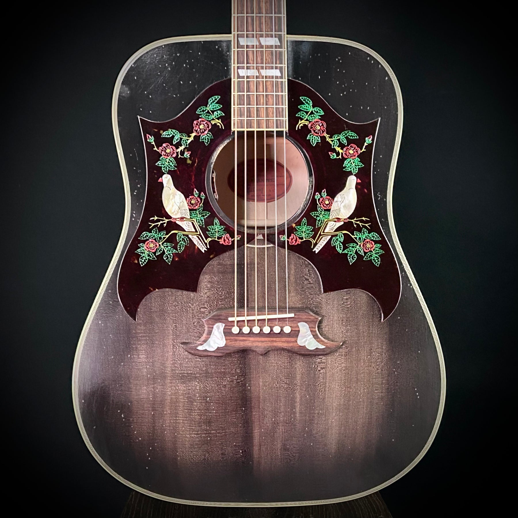 Gibson Dove Trans-Black - Murphy Lab Light Aged – Music Villa MT