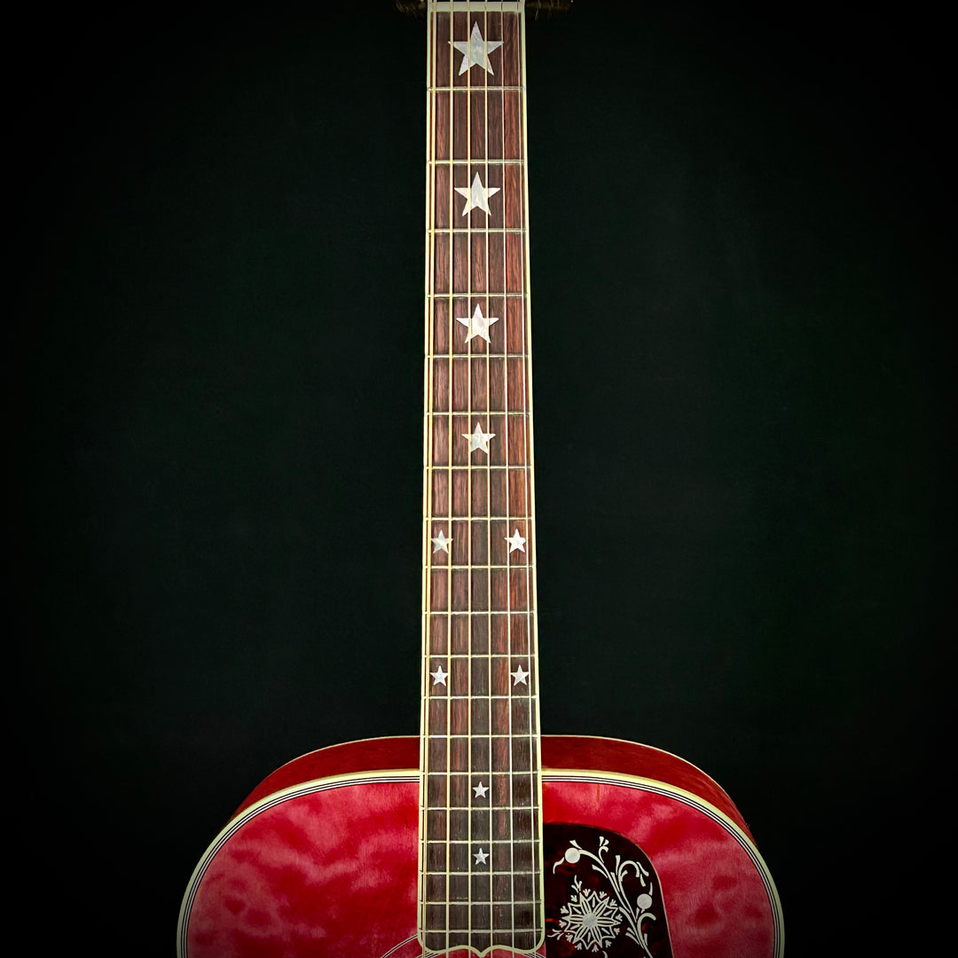 Gibson MV Custom Parlor SJ-200 - Trans Pink