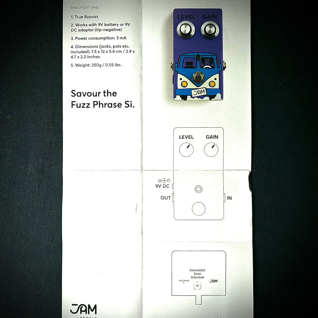 JAM Pedals Fuzz Phrase Si