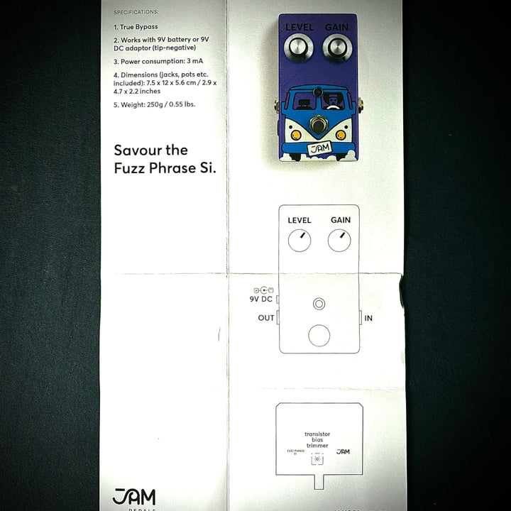 JAM Pedals Fuzz Phrase Si