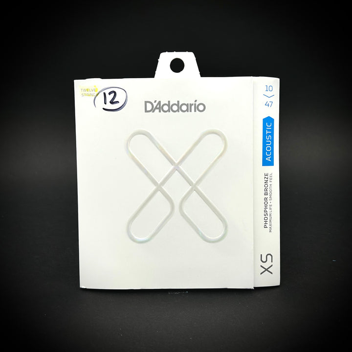 D'Addario XS Acoustic 10-47 12 String Extra Light