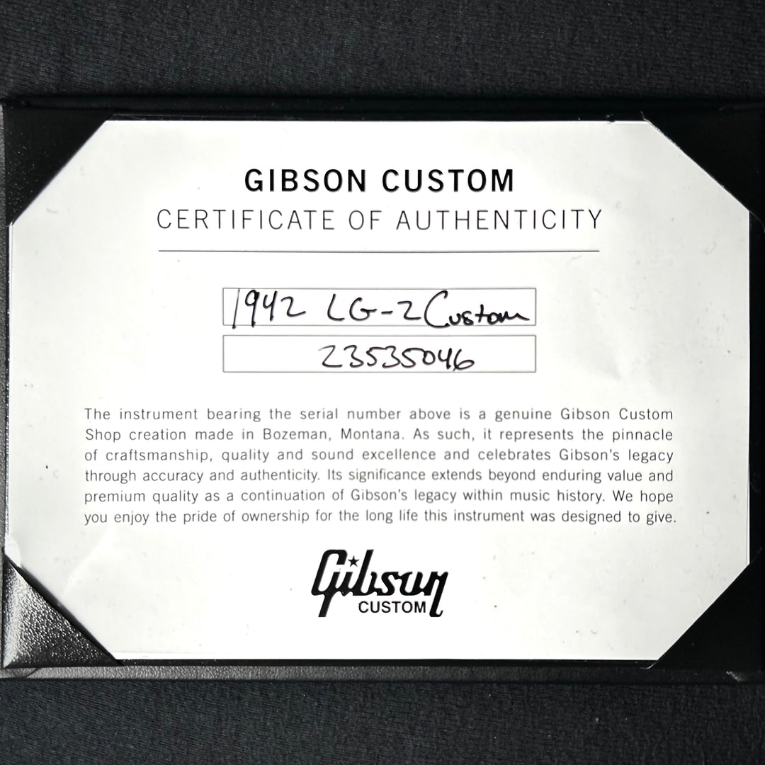 Gibson 1942 LG-2 Custom - AJ Inlays