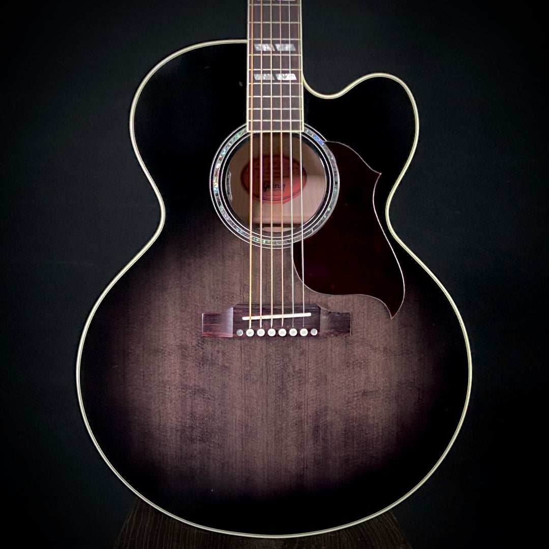 Gibson MV Custom J-185 EC - Trans Black