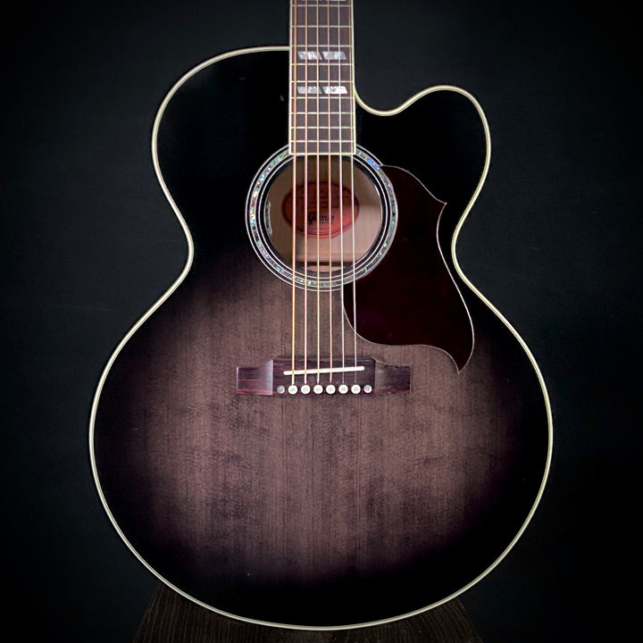 Gibson MV Custom J-185 EC - Trans Black
