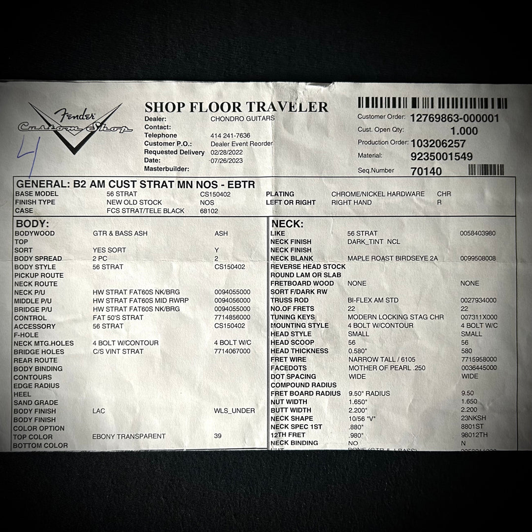 Fender American Custom Stratocaster (USED)